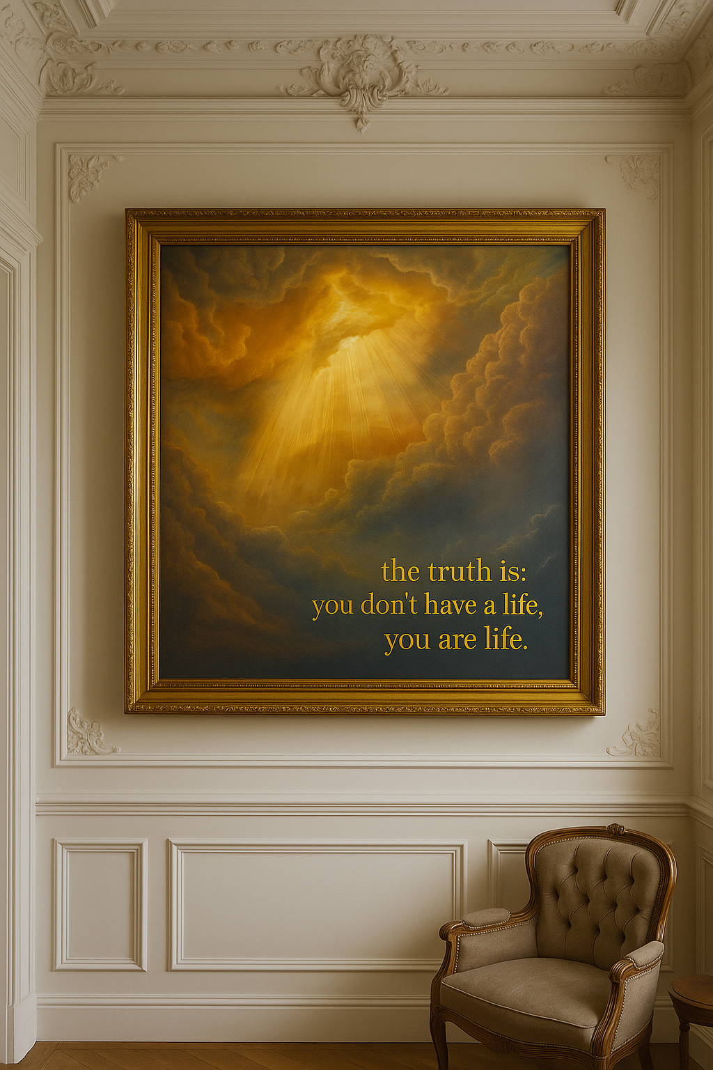 "THE TRUTH ABOVE" POSTER