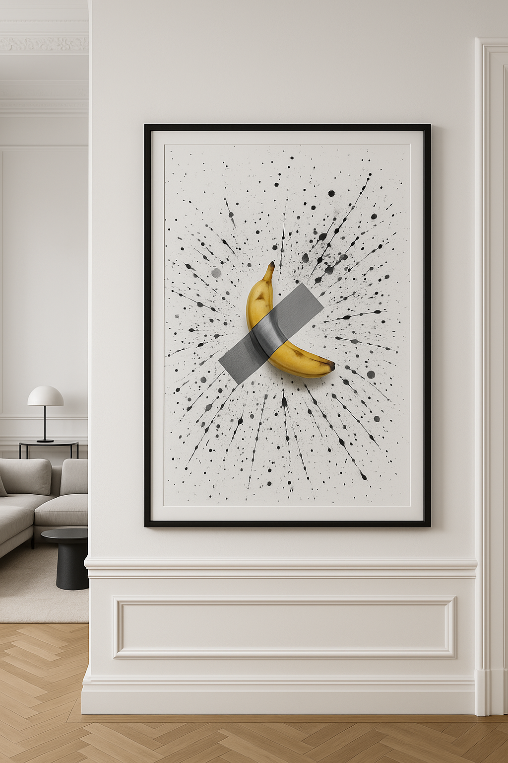 "ART OR SNACK?" POSTER