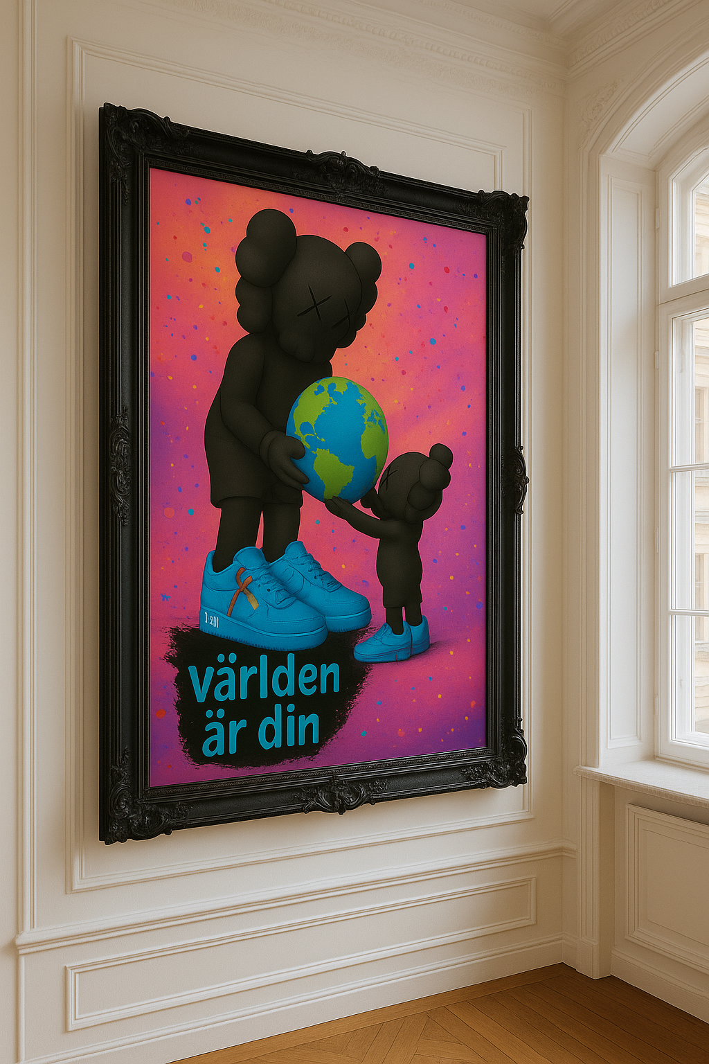 "THE WORLD IS YOURS" POSTER