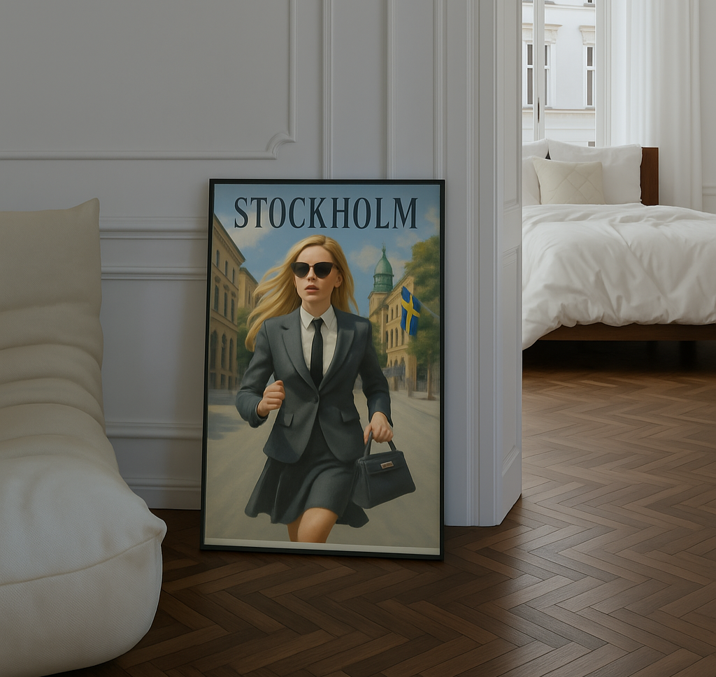 ”STOCKHOLM RUSH” POSTER