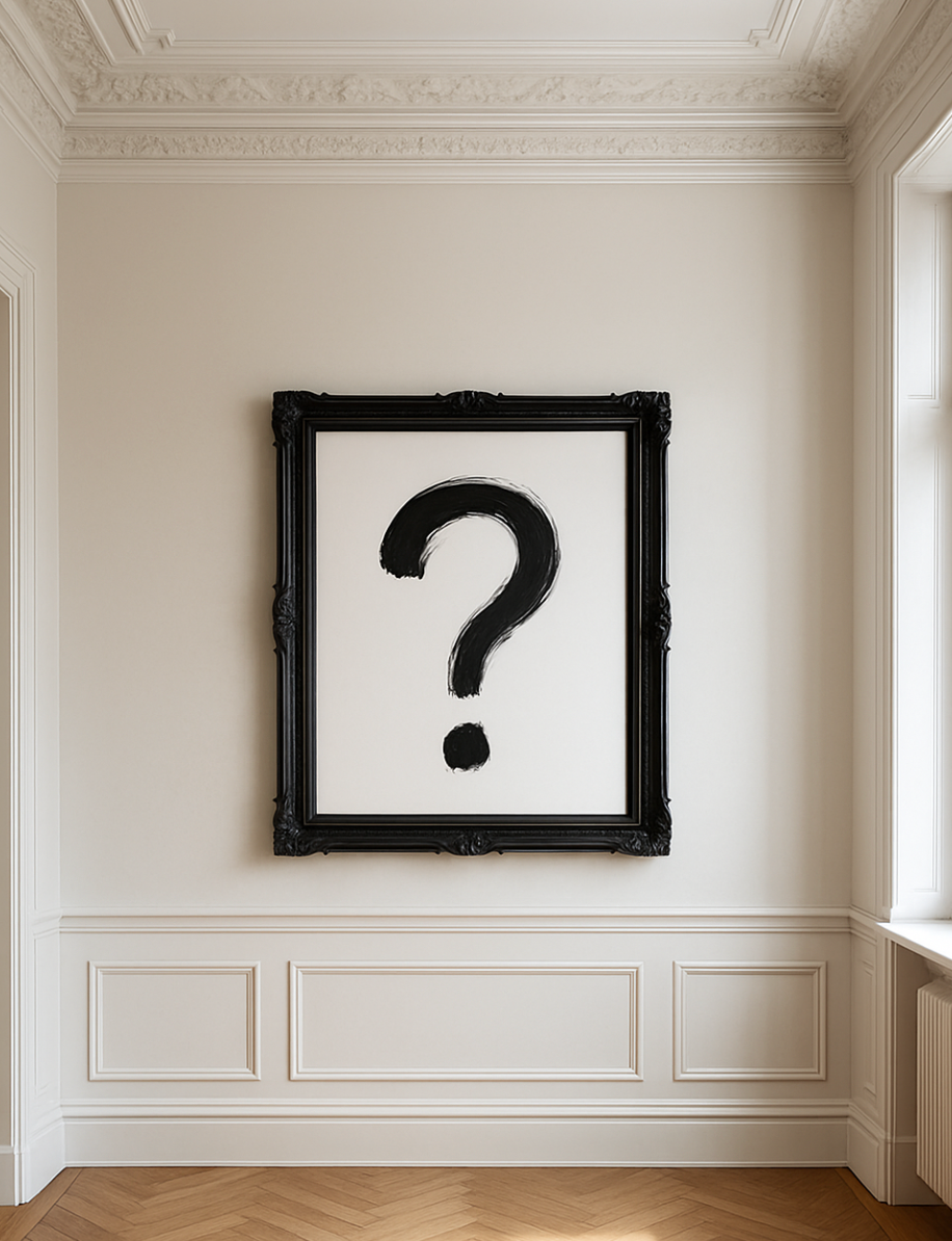 "THE QUESTION" POSTER