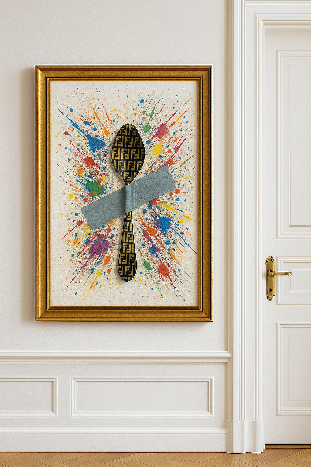 "CRAZY DIOR SPOON" POSTER
