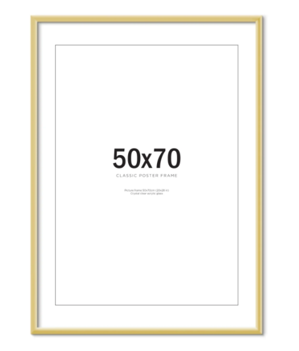 METAL FRAME - GOLD