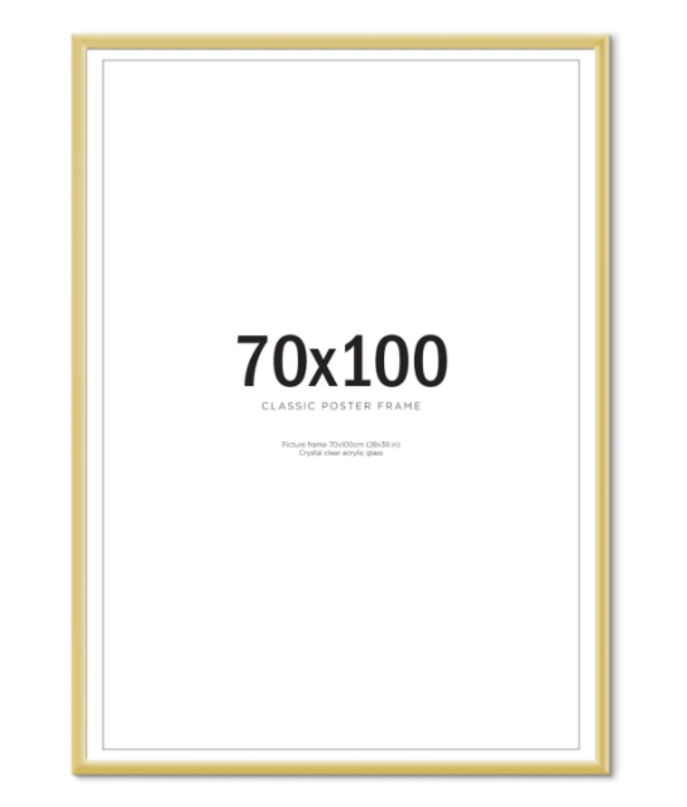 METAL FRAME - GOLD