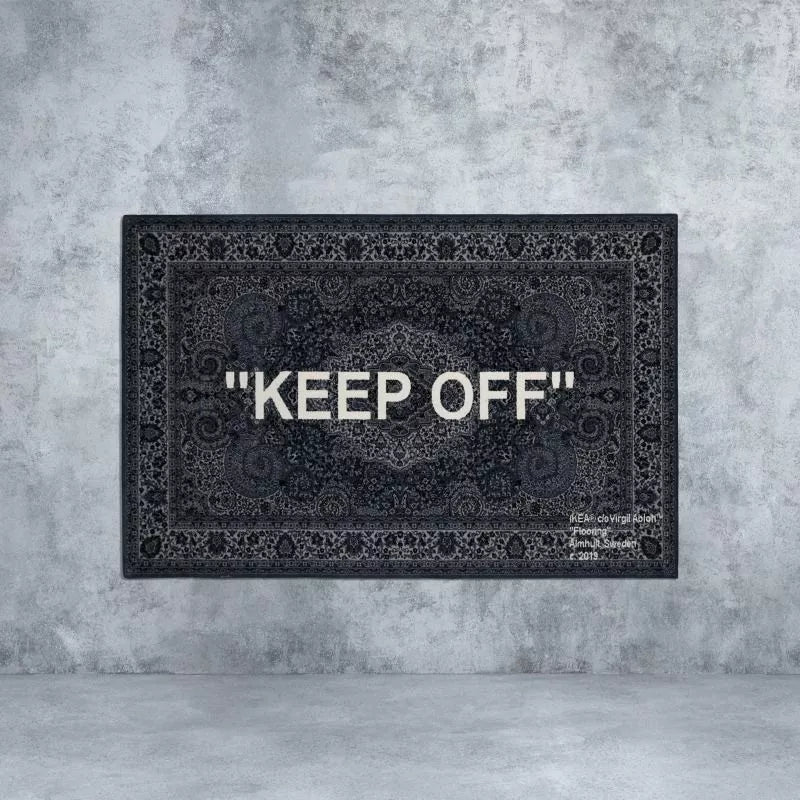 "KEEP OFF" MATTA SVART