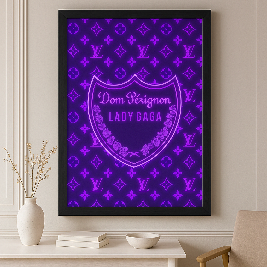 "NEON ROYAL: GAGA EDITION" POSTER
