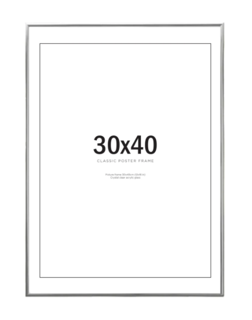 METAL FRAME - SILVER