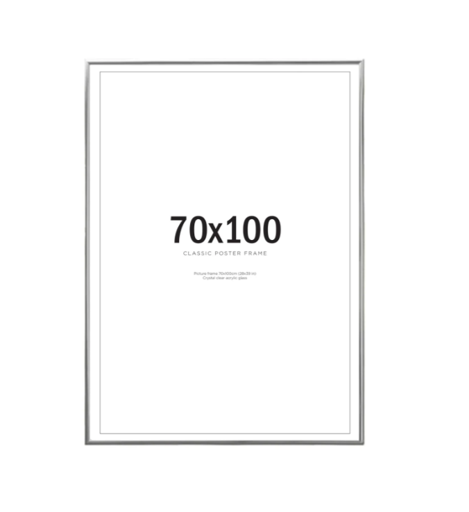 METAL FRAME - SILVER