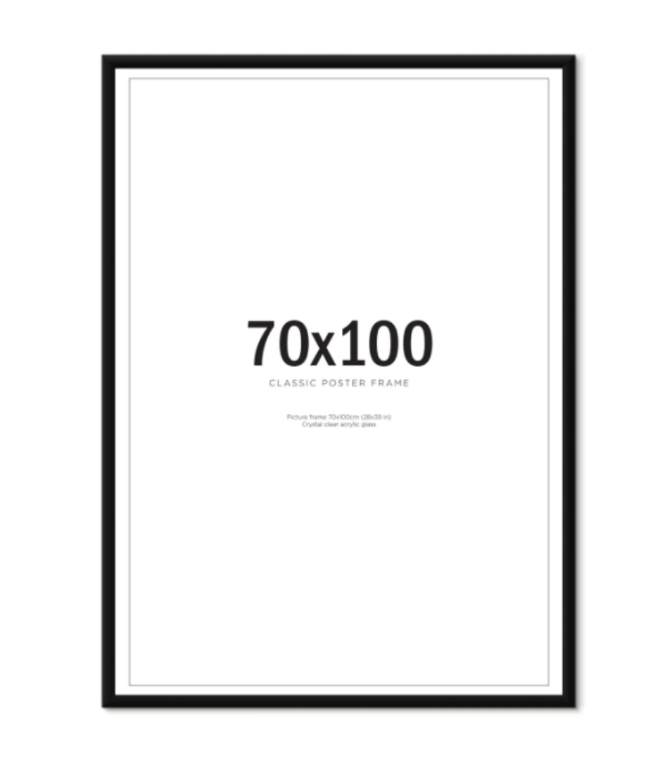 METAL FRAME - BLACK